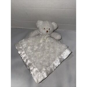 Blankets and Beyond Bear Lovey Soft Plush Swirl Security Blanket